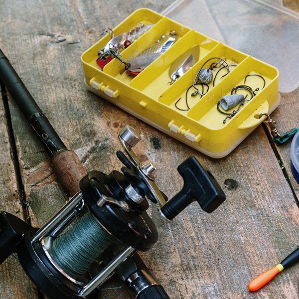 Equipo de pesca y seguridad