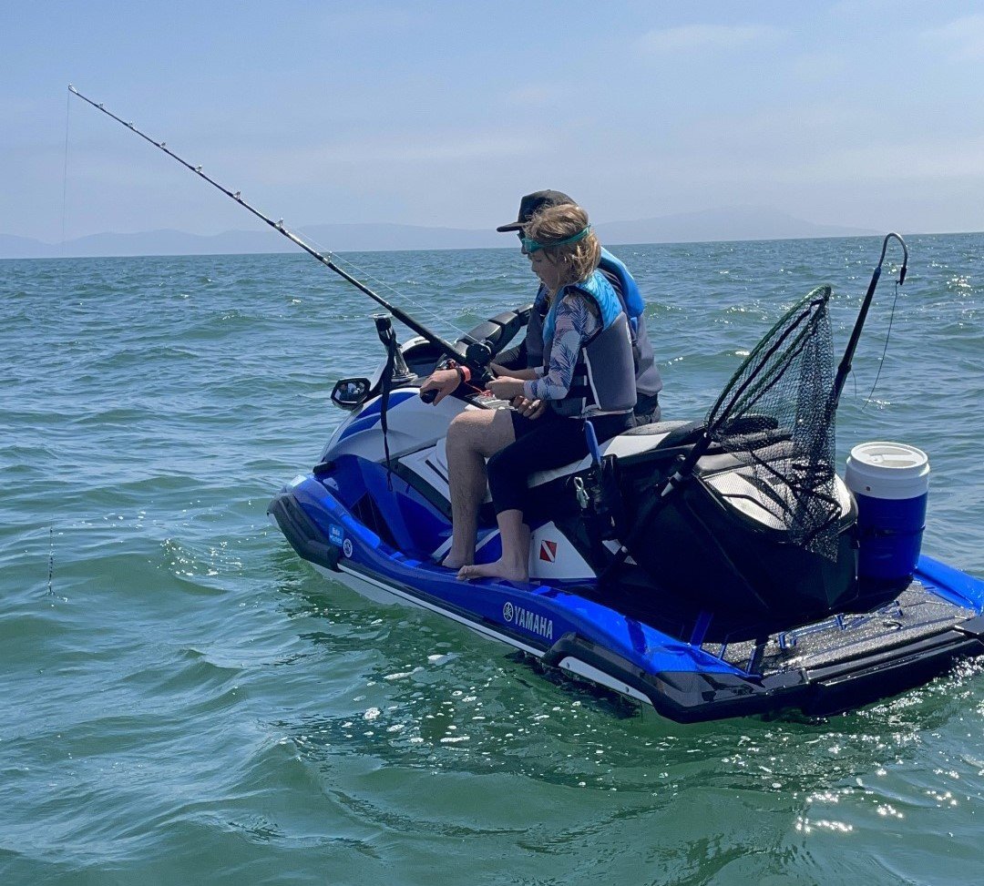 Pesca en moto acuática en Ensenada